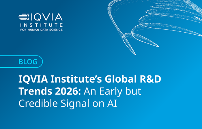 IQVIA Institute’s Global R&D Trends 2026 Report Finds Credible Signal on AI-Enabled Programs