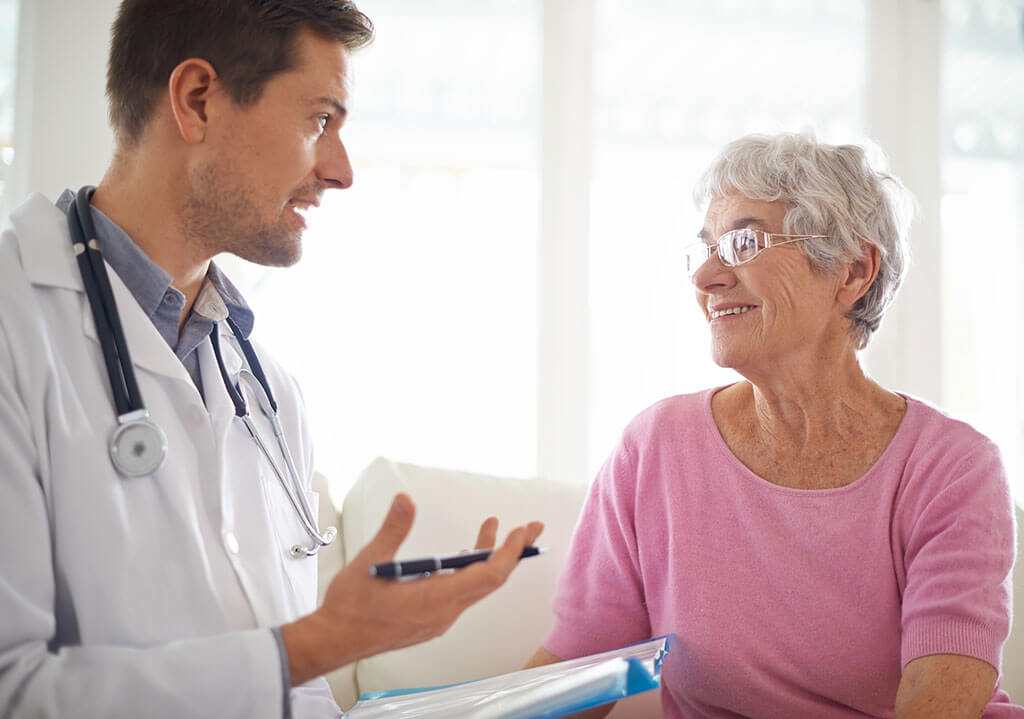 Doctor with Female Patient