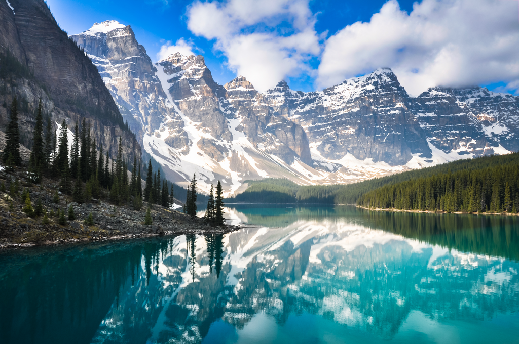 Moraine Lake Rocky Mountains Canada