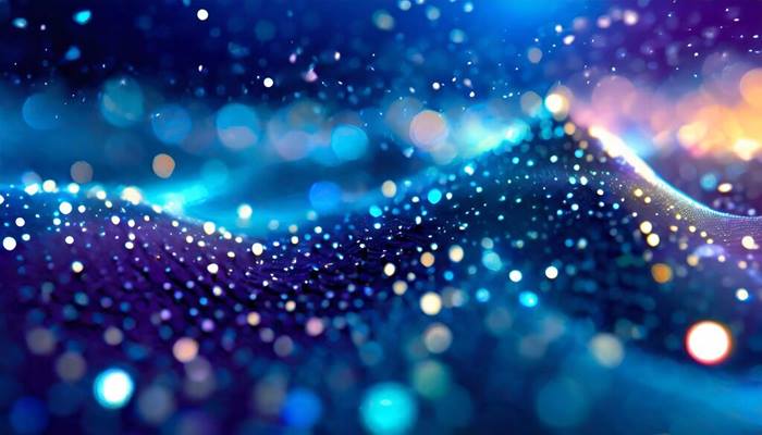 Custom Photo Floating particles shallow depth of field