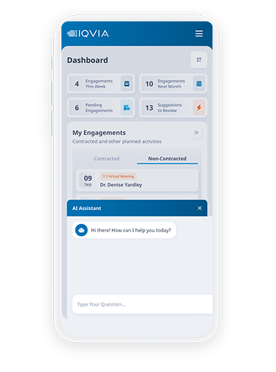 Mobile screenshot showing medical investment analytics dashboard with proof of strategy value.